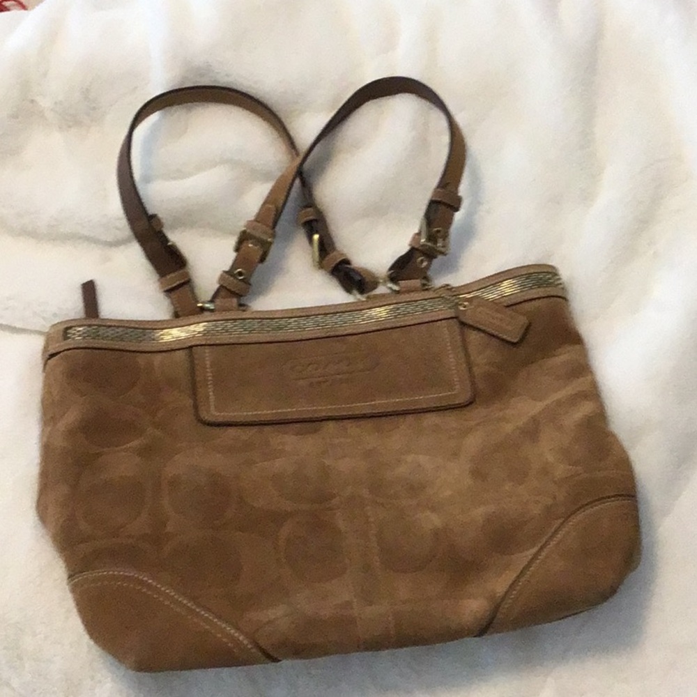 Coach Saude beaded bag